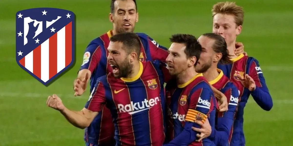 El jugador que se plantea salir del FC Barcelona para que alcance a llegar Messi, su siguiente destino el Atlético de Madrid