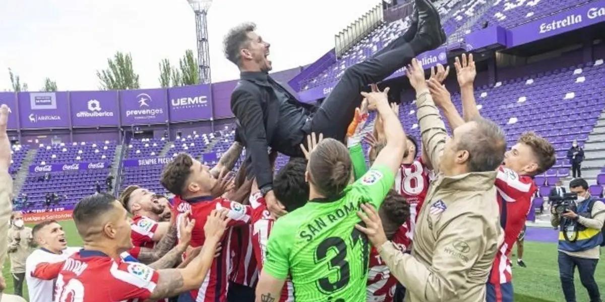 El jugador que se quedará en Atleti solo porque sigue Simeone, sino diría adiós