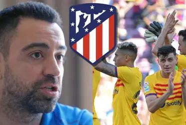 El jugador que Xavi Hernández dio luz verde para que lo negocien y que pueda llegar Carrasco del Atlético de Madrid