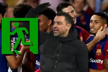 El jugador que ya no da más para Xavi Hernández, y mejor le buscan reemplazo en el FC Barcelona