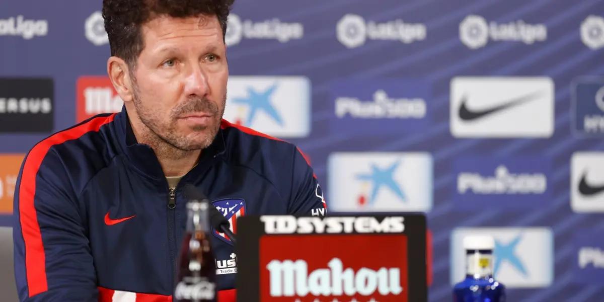 El jugador no sería tenido en cuenta por el Colchonero.