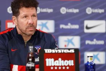 El jugador no sería tenido en cuenta por el Colchonero.