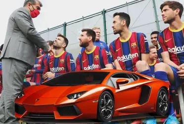 El jugador solamente hizo un gol en su paso por el FC Barcelona y justamente fue al Real Madrid, no escatimó en gastos en su coche