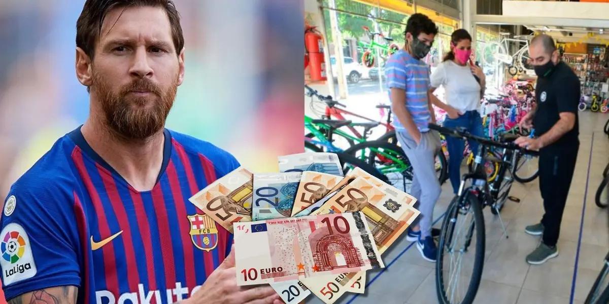 El jugador tenía grandes condiciones en el FC Barcelona, pero ahora su nuevo trabajo está en las bicicletas