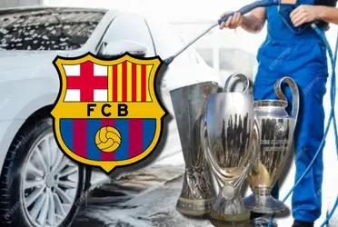 El jugador tenía que lavar carros en sus inicios, y terminó poniéndose la camiseta del FC Barcelona para sorpresa de todos