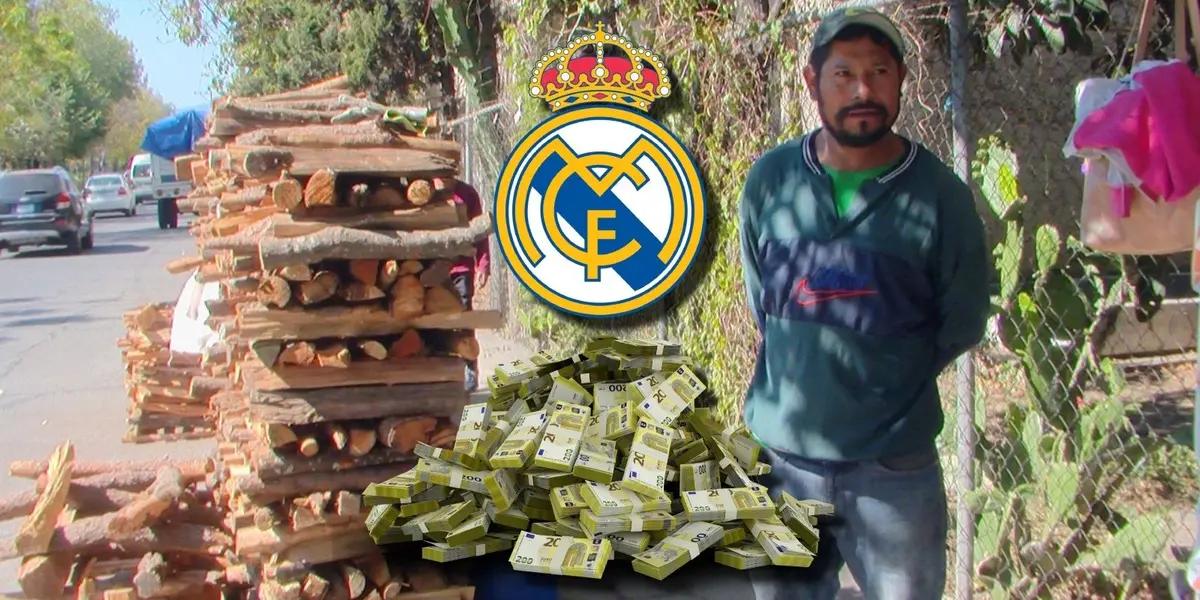 El jugador tocó el cielo con las manos en el Real Madrid, pero de inició se ganaba la vida vendiendo leña y carbón