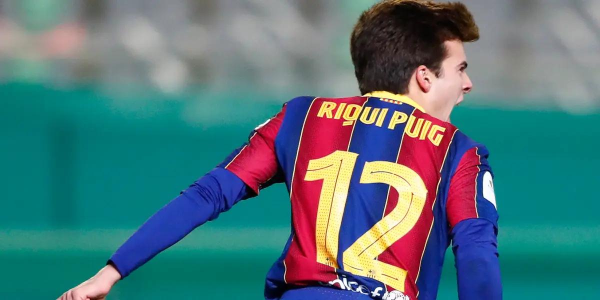 El juvenil no tiene muchos minutos de juego y buscaría la salida del conjunto catalán.