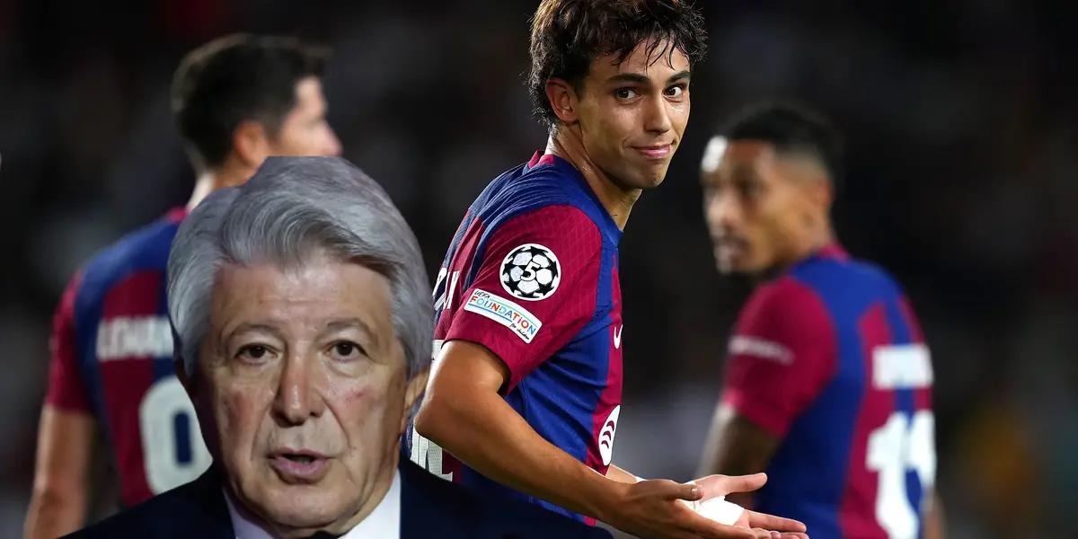 El la previa al derbi madrileño, Enrique Cerezo, habló sobre el rendimiento de Joao Félix.