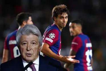 El la previa al derbi madrileño, Enrique Cerezo, habló sobre el rendimiento de Joao Félix.