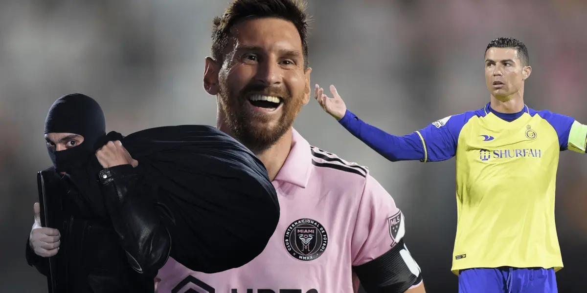 El ladrón de los famosos hizo una aparición pública y reveló algunos secretos de su historial delictivo, entre ellos los motivos que lo llevaron a robarle al luso y no al astro argentino