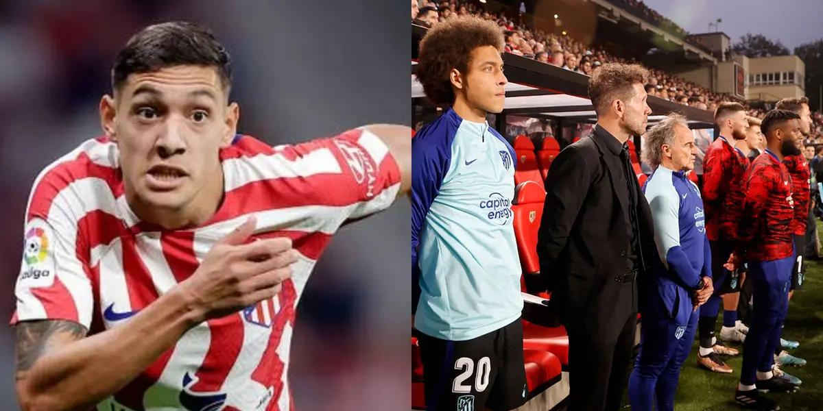 El lateral argentino tuvo un enorme gesto después de marcar en Vallecas.