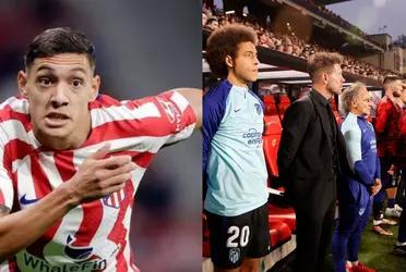 El lateral argentino tuvo un enorme gesto después de marcar en Vallecas.