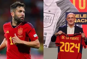 El lateral del conjunto blaugrana está siendo superado esta temporada.