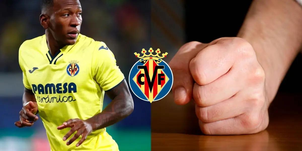 El lateral ecuatoriano quiere salir del submarino amarillo y por ello, realiza una acción inesperada.