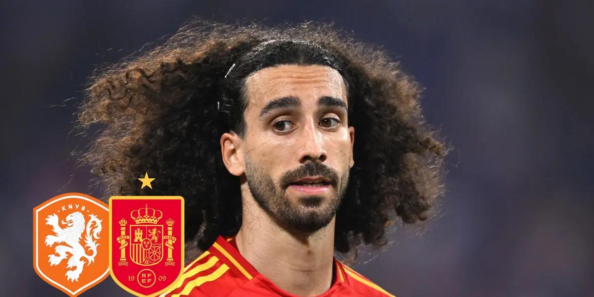 El lateral español perdió la marca de Frimpong y acabó en gol