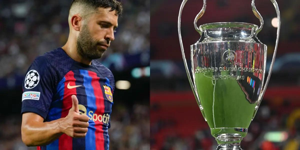 El lateral izquierdo acaba de salir del conjunto blaugrana y podría cruzarlo en la próxima orejona.