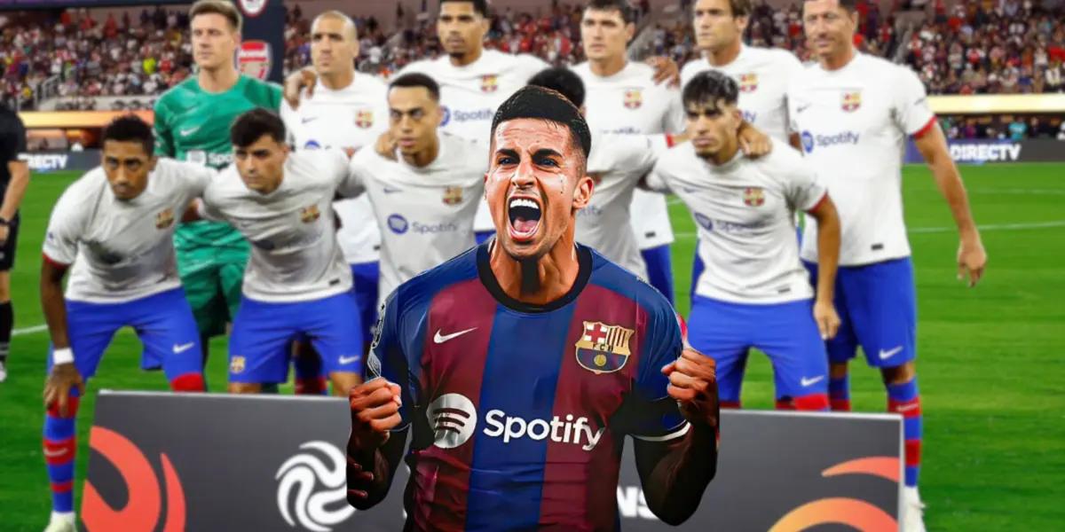 El lateral portugués del Manchester City estaría a punto de sellar su firma con el FC Barcelona en las próximas horas.