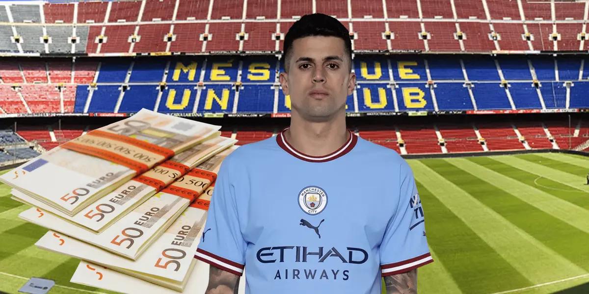 El lateral portugués es muy querido por Xavi Hernández para el lateral.