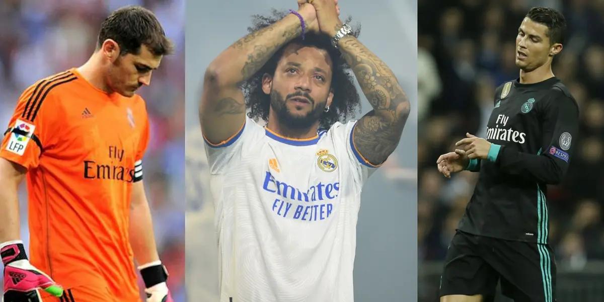 El lateral se despidió del club y dejó un sentido mensaje para Raúl Gonzalez, antiguo compañero e ídolo del brasileño.