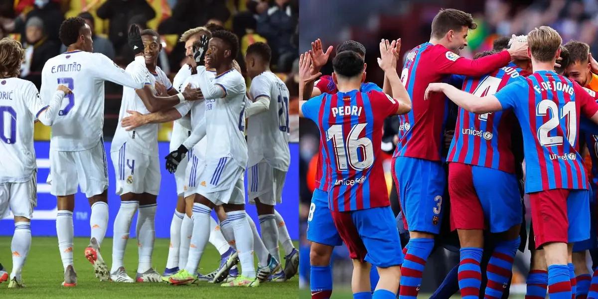 El Madrid iría con todo el equipo a disposición para enfrentar al Rayo Vallecano y el Barcelona haría lo propio con Almería.