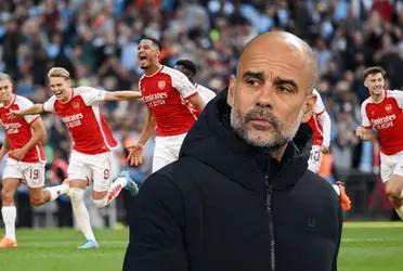 El Manchester City cayó ante el Arsenal, se bajó de la cima del campeonato y su entrenador se defendió ante las críticas en conferencia de prensa.
