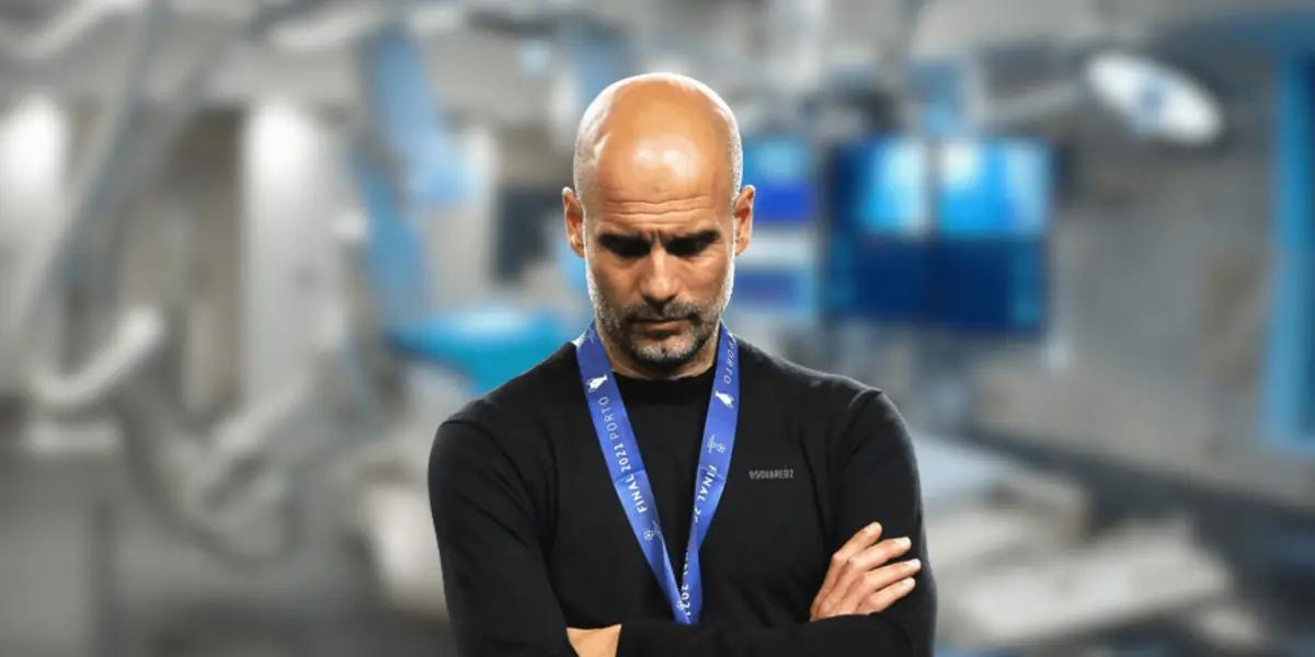 El Manchester City contó que tuvo que viajar a Barcelona para ser intervenido y ya dijeron cuando volverá al banquillo