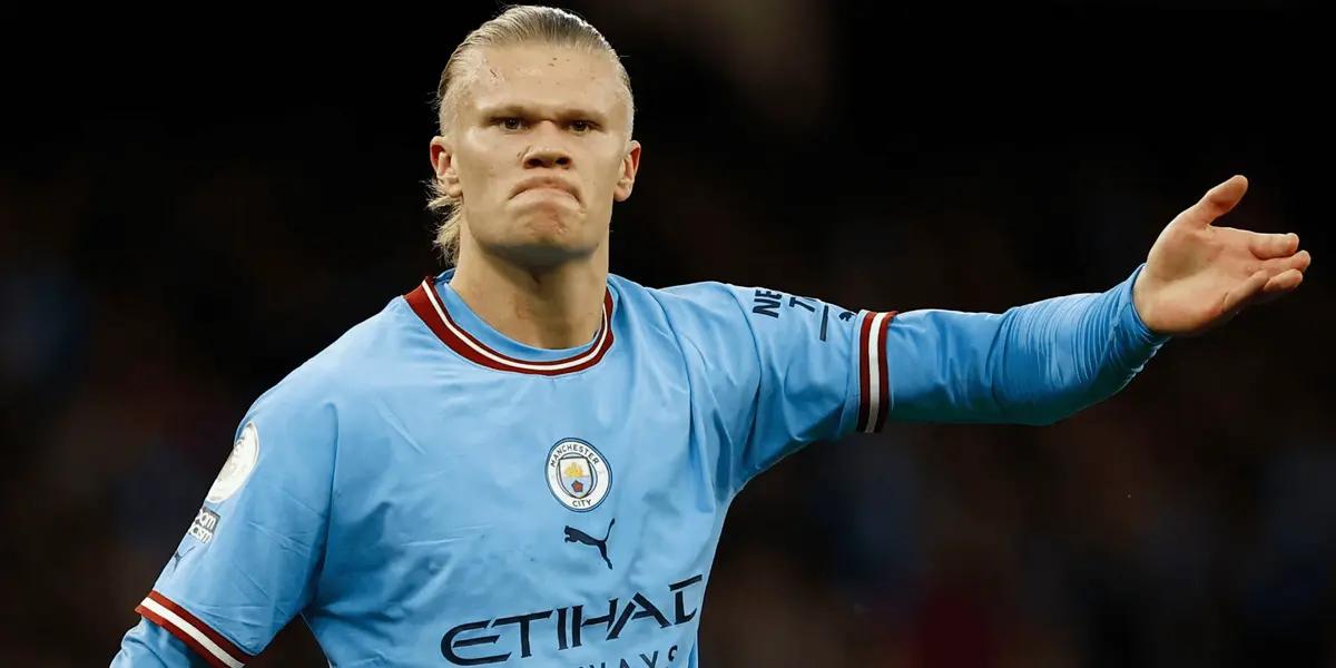 El Manchester City prepara una mega oferta que eleve los montos para quedarse con Haaland a valores exorbitantes