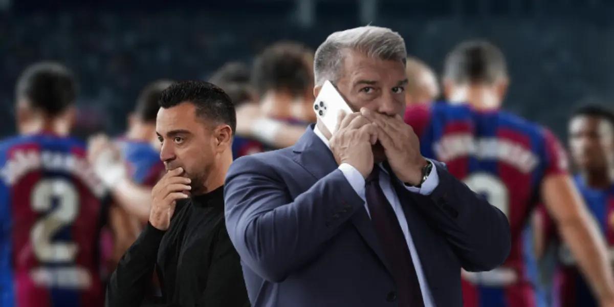 El mandamás blaugrana está atento a la situación de Xavi en el banquillo blaugrana