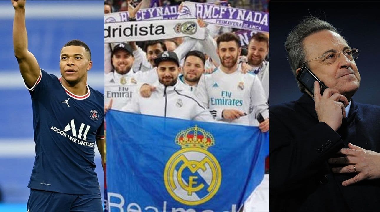 El mandamás del conjunto merengue describió la situación con el delantero del PSG y hasta lo hizo en tono descalificador.