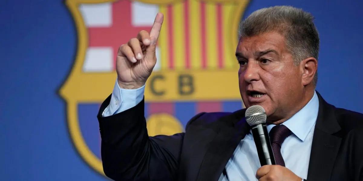 El mandatario culé decidió hacerlo en la rueda de prensa de este jueves.