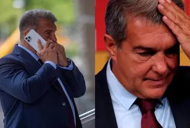 El mandatario culé no está pasando por un buen momento a nivel salud.