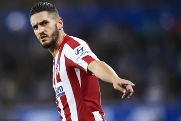 El mediocampista del Atlético de Madrid habló luego del encuentro.