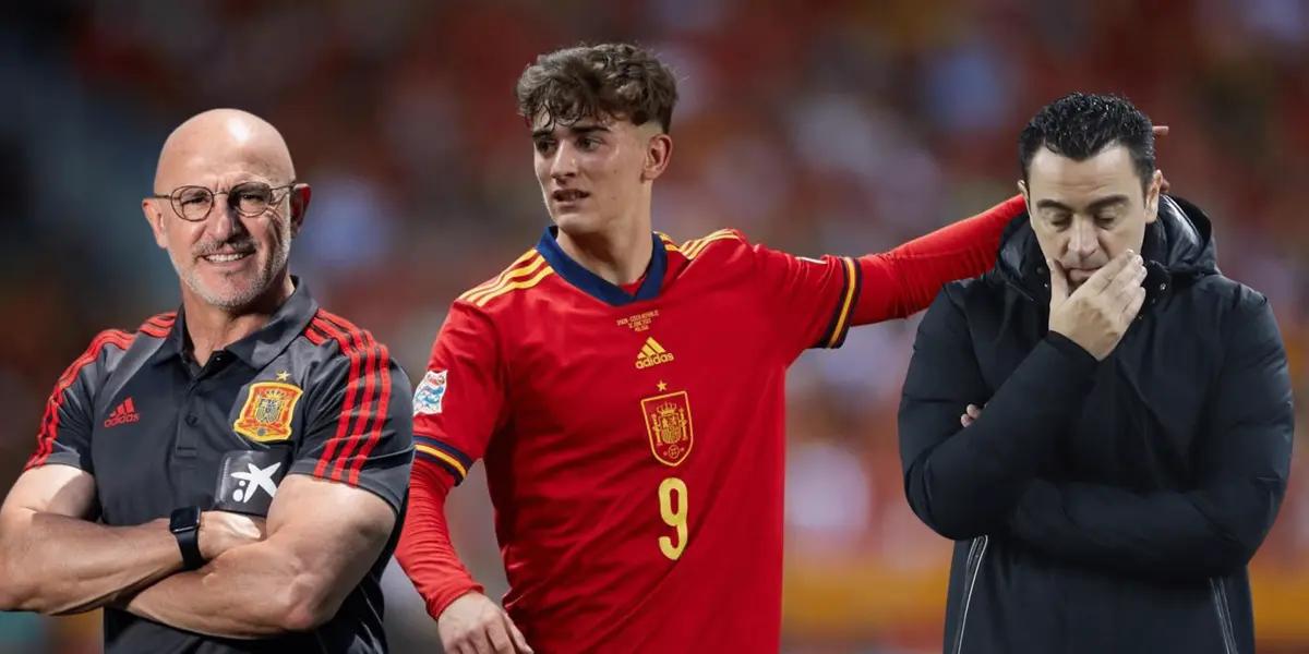 El mediocampista español es clave en la selección y en Barça, hoy no pudo ocultar su verdado estado físico