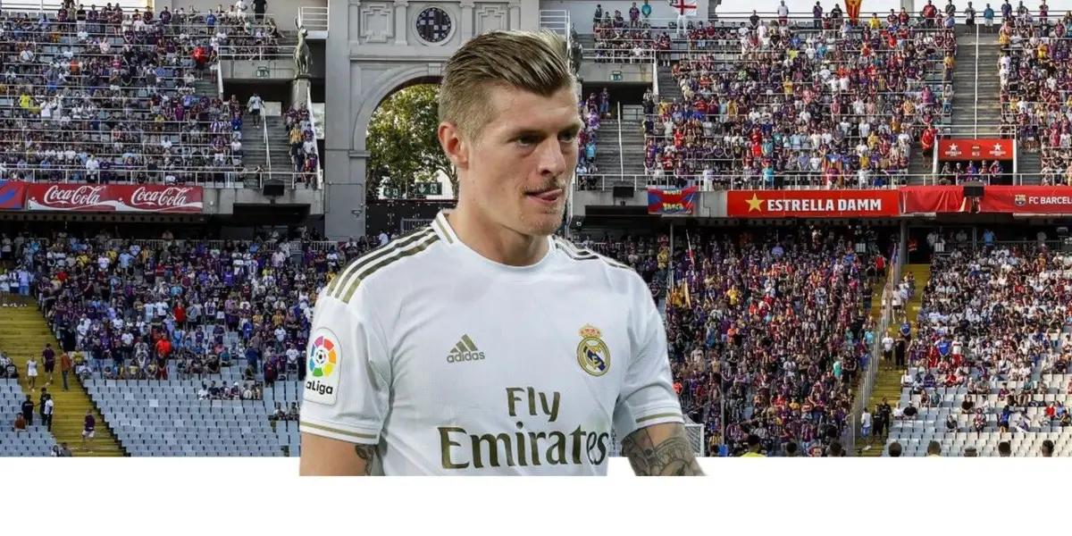 El mediocampista fue reemplazado por Luka Modric y a los cinco minutos los Merengues llegaron al empate con una bomba de Jude Bellingham que el alemán ni festejó