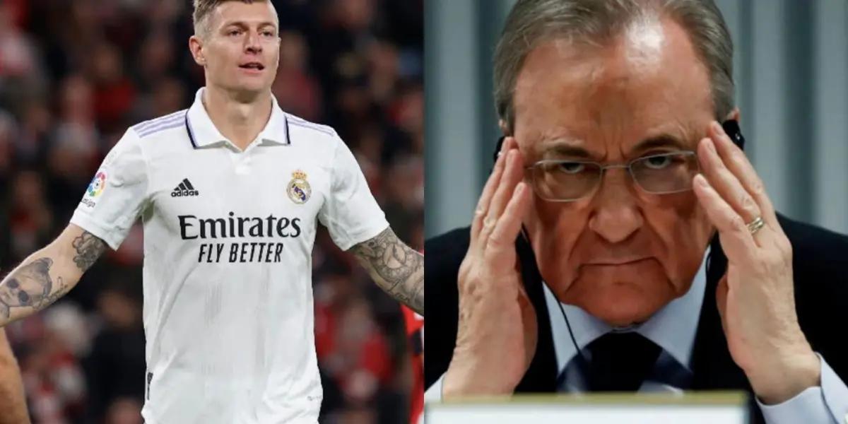 El mediocampista habló barbaridades sobre la camiseta del Real Madrid.