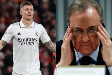 El mediocampista habló barbaridades sobre la camiseta del Real Madrid.