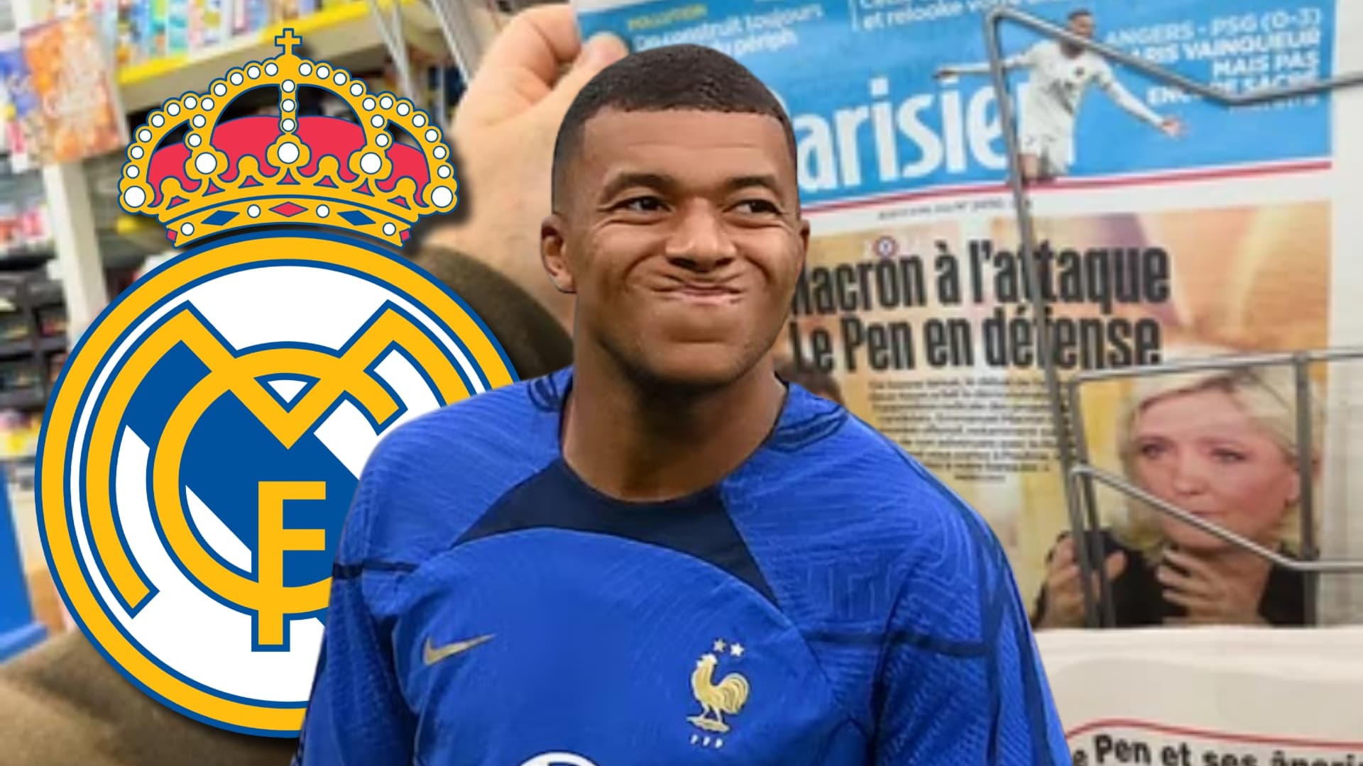 El menosprecio de la prensa francesa a Mbappé, les dolió que eligiera al Madrid