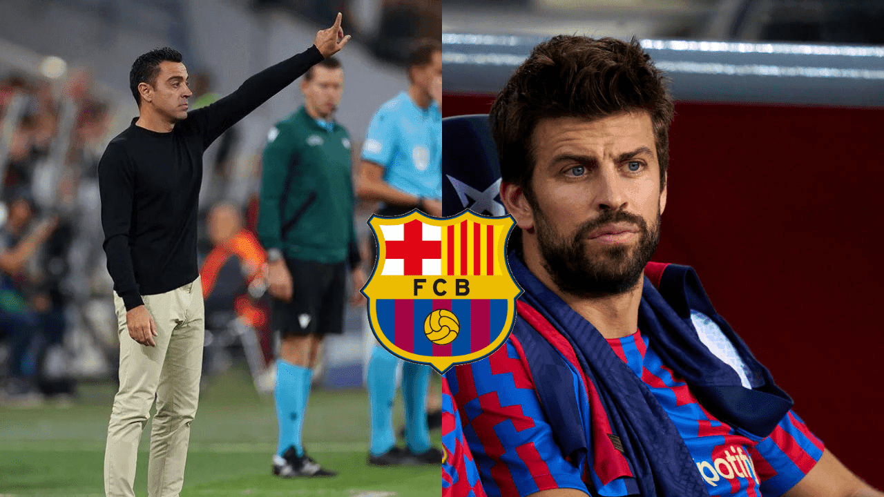 El mensaje del entrenador español hacia Gerard Piqué se está observando en el partido contra Inter de Milán.
