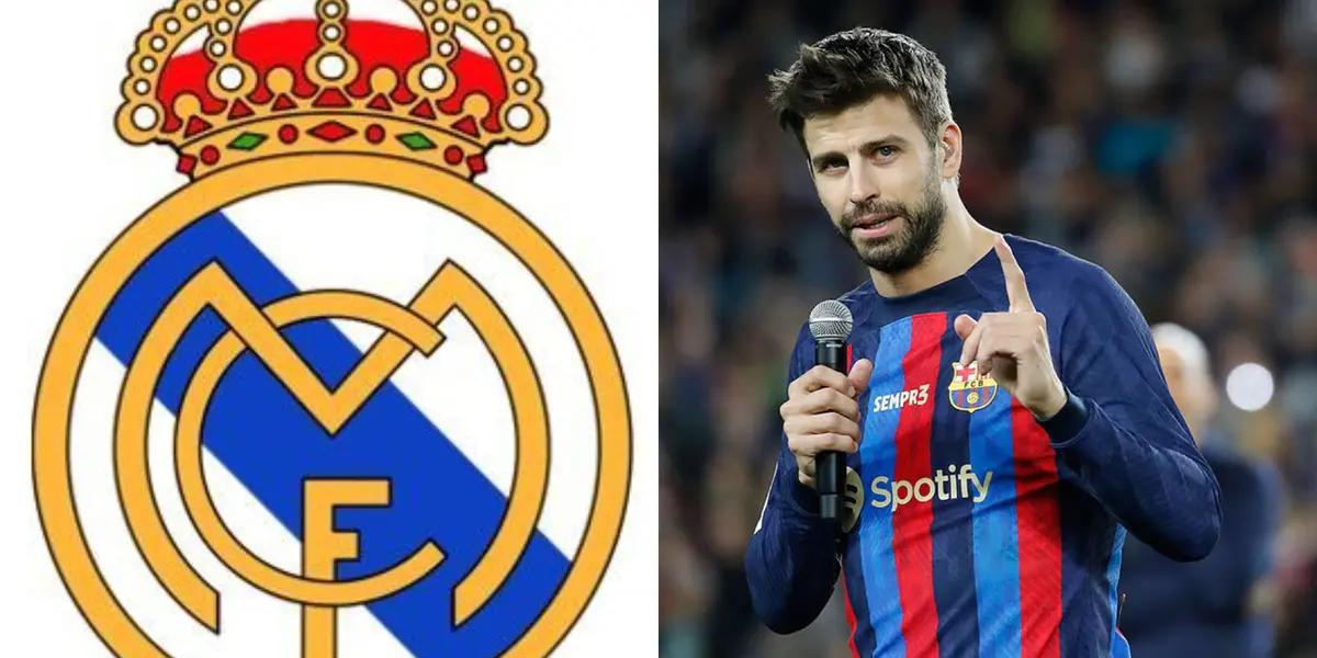 El mensaje de un referente del Real Madrid saludó a Piqué y dio su opinión de lo que significó en La Liga.