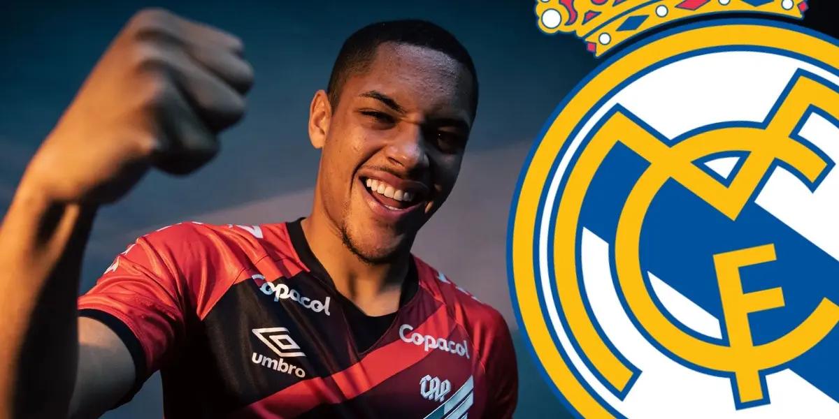 El Merengue quiere juntar al prodigio de Palmeiras con Vitor Roque.