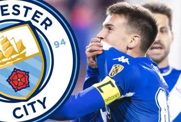 El Merengue sigue a este joven centrocampista desde 2021 y ahora los Citizens están muy cerca de ficharlo.