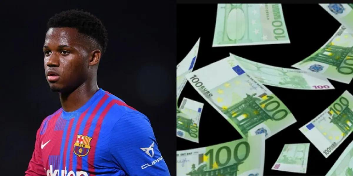 El miedo de que las lesiones de Ansu Fati se vuelvan crónicas haría que el Barcelona aceptase vender a su joya por una oferta de entre 100 y 150 millones de euros.