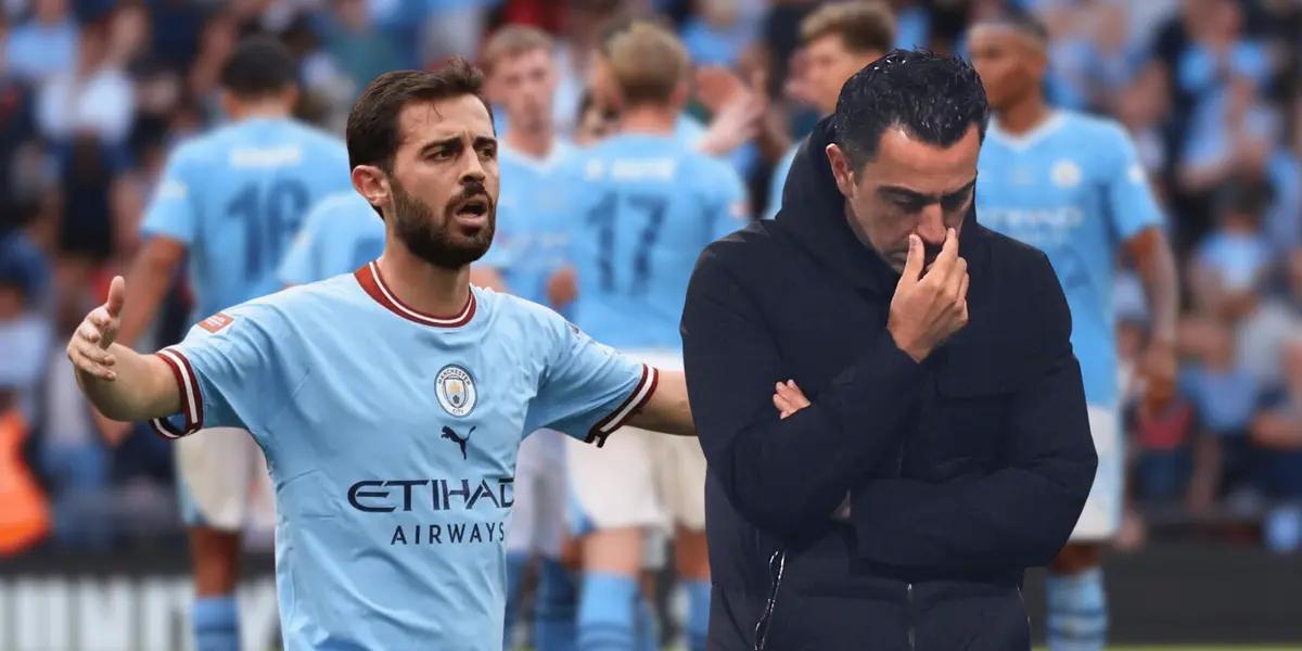 El motivo por el que Manchester City no le venderá a Bernardo Silva a FC Barcelona