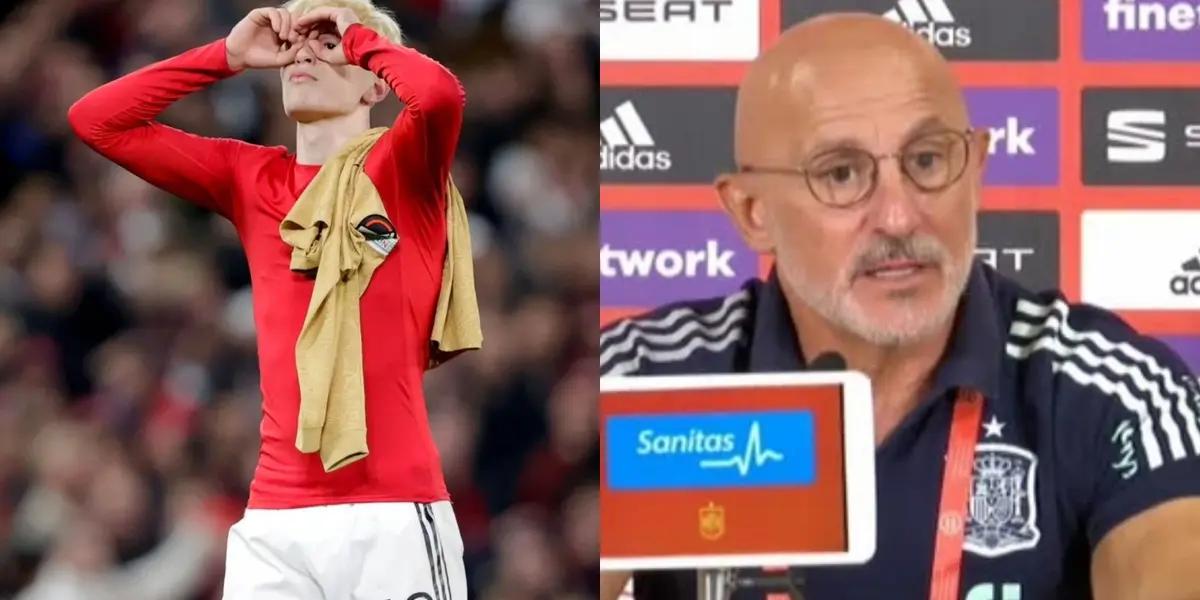 El nacido en tierras españolas debía tomar una postura para qué país jugar.