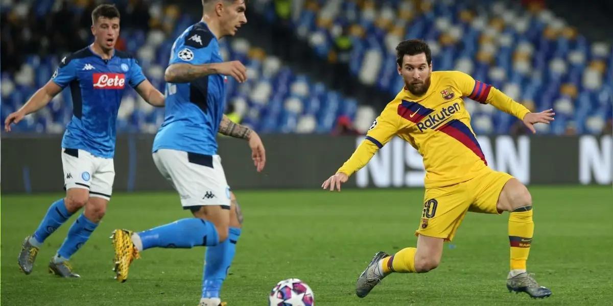 El Napoli quiere a un jugador pretendido por el Barcelona, y este tiene ventaja sobre el club ’Culé’.
