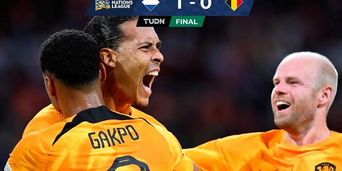 El neerlandés se anotó un gol que sirvió para la victoria de su selección frente a Senegal.