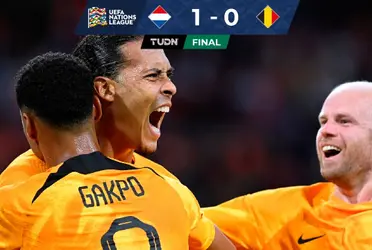 El neerlandés se anotó un gol que sirvió para la victoria de su selección frente a Senegal.