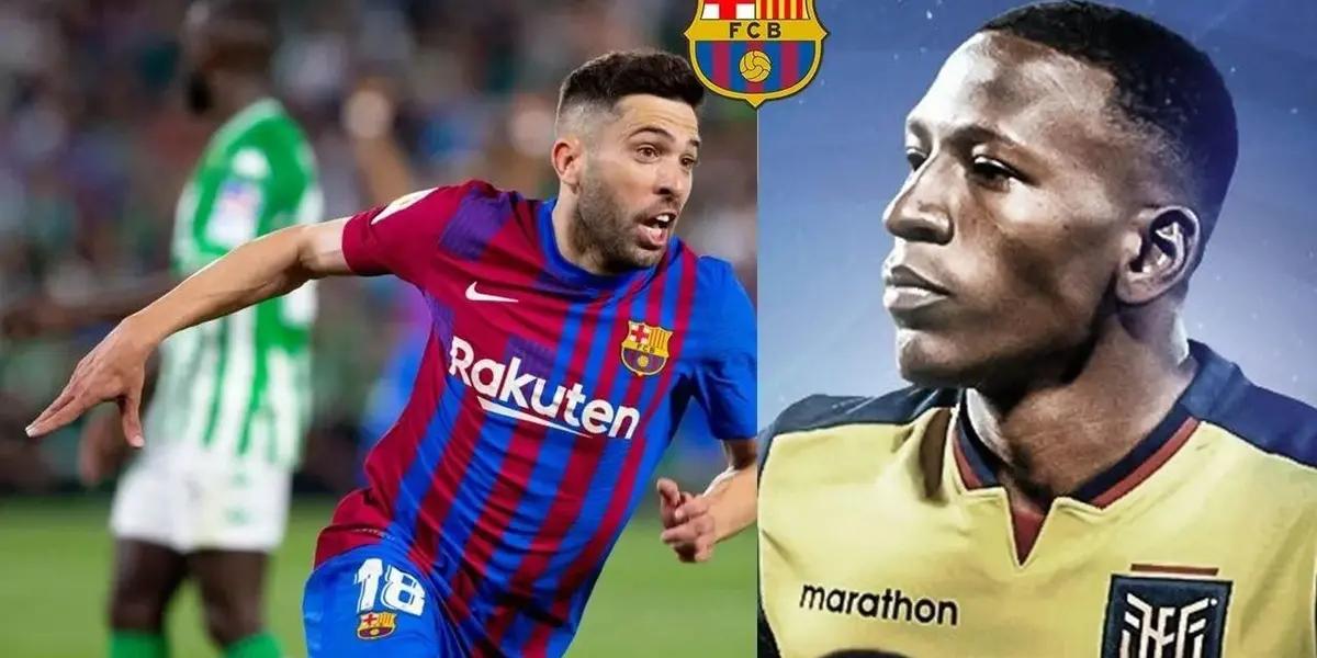 El nivel de Pervis Estupiñán le han valido la comparación a nada más y nada menos que el mismísimo Jordi Alba.