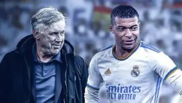 El nuevo desplante de Ancelotti para Mbappé luego que el Madrid goleó al Girona