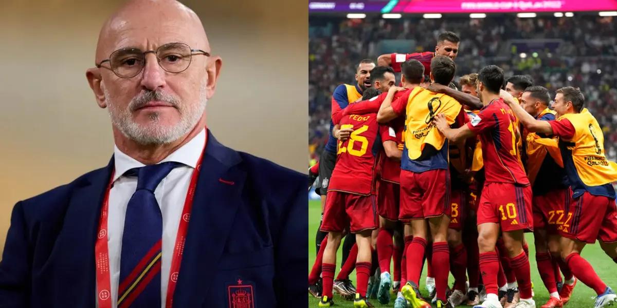 El nuevo entrenador del seleccionado español comenzó con el pie derecho.